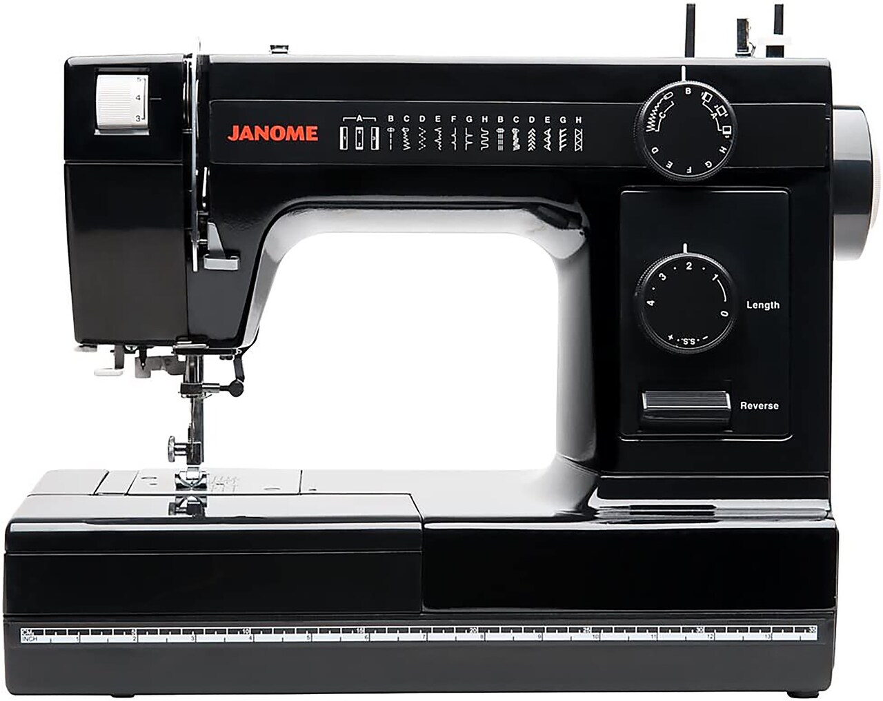 Janome HD1000BE Black Edition Heavy Duty Mechanical Sewing Machine